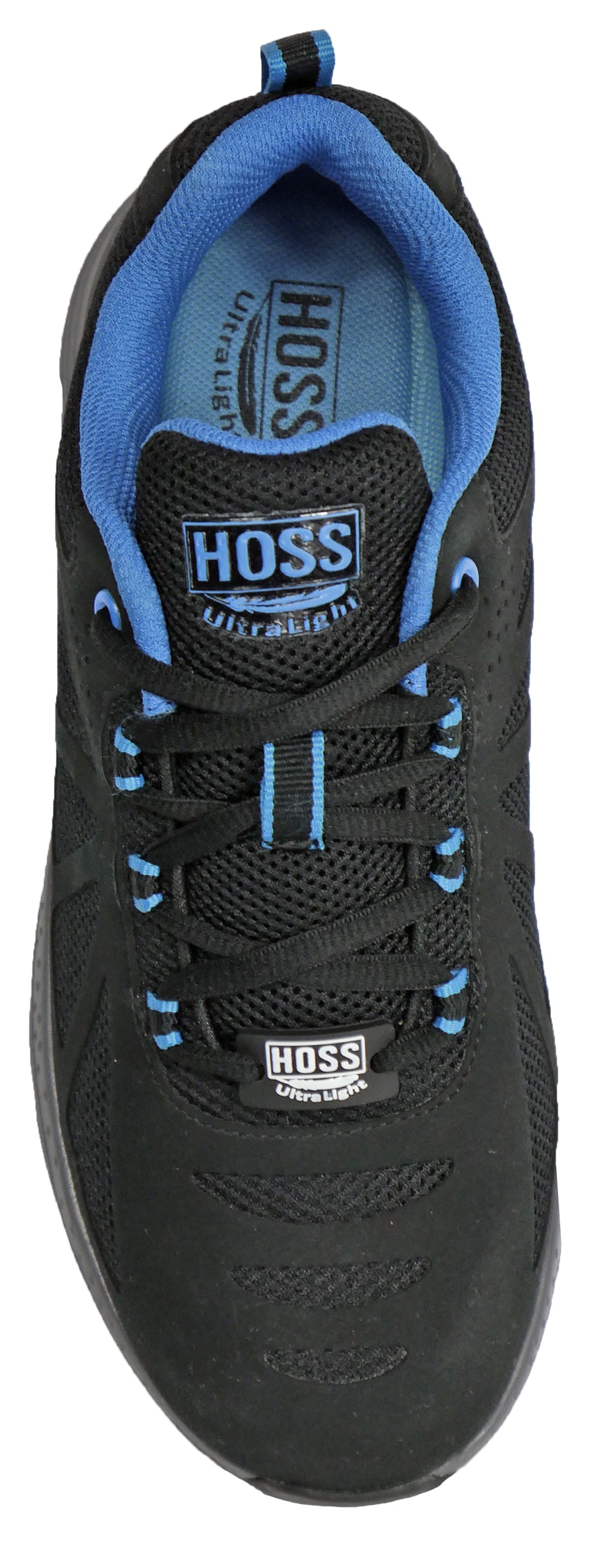 HOSS BOOT CO Men\'s Skyline UL Safety Shoes - Black/Red Mesh - Size 8.5 Hoss Men main image 4