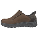 McKee Slip On Slip Resistant Brown Soft Toe 50240