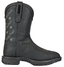 We The People Black Pull-On Western Composite Toe 90123