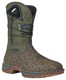 FALLEN HERO Brown Forrest Green Composite Toe 91072