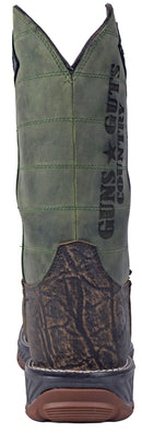 FALLEN HERO Brown Forrest Green Composite Toe 91072