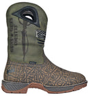 FALLEN HERO Brown Forrest Green Composite Toe 91072