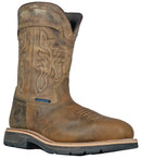 Brisbee Distressed Brown Pull-On Composite Toe 94050