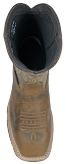 Brisbee Distressed Brown Pull-On Composite Toe 94050
