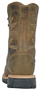 Brisbee Lacer 8" Distressed Lace Up Kiltie Composite Toe 940621