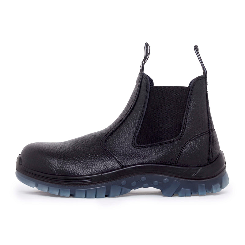 MACK Tradie Slip On Black Steel Toe MKOTRADIEBB