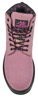 Alice 6" Pink Steel Toe MT50162