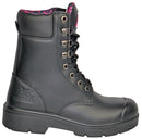 Anne 8" Black Steel Toe MT50165