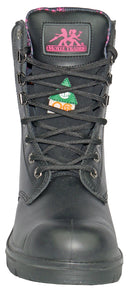 Anne 8" Black Steel Toe MT50165