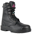 Anne 8" Black Steel Toe MT50165