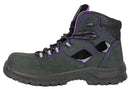 Lacy 6" Black/Purple Composite Toe 70120