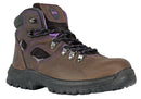 Lily 6" Brown/Purple Steel Toe 70423
