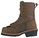 Cross Cut Kiltie Logger Brown Composite Toe 80715