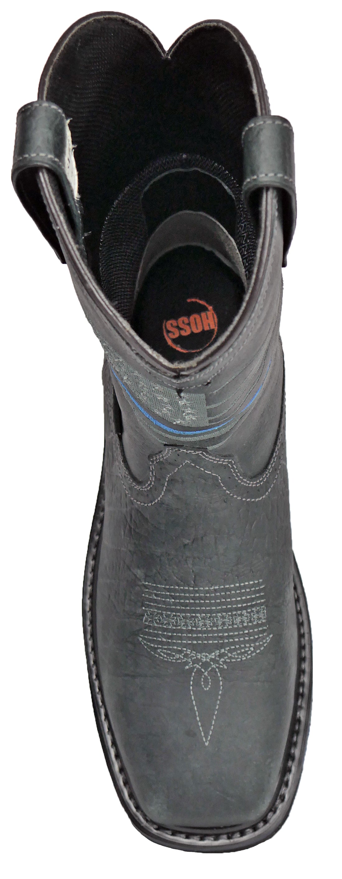 Rushmore Black Pull-On Patriotic Charcoal Composite Toe 91065