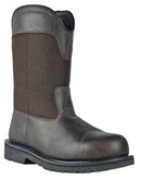 Buck 11" Brown Pull On Steel Toe 90416
